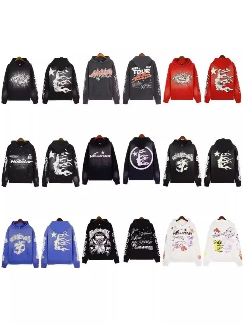 Retro Printed Unisex Hoodies  