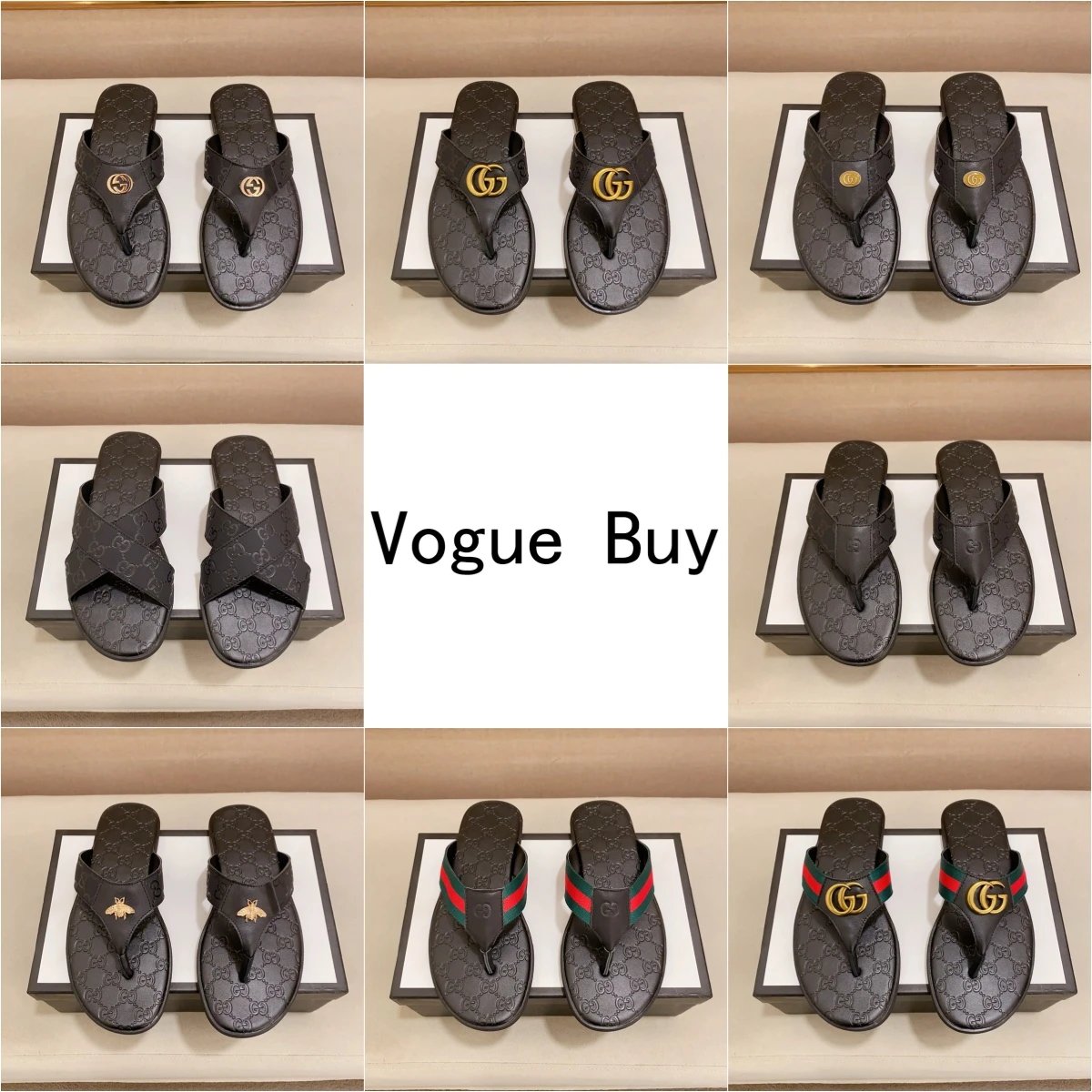 GUCCI   slippers  