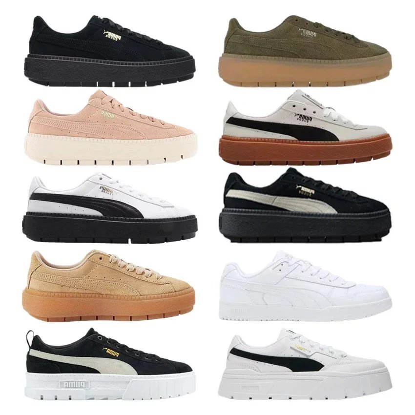 PUMA Girls Mayze Stack Platform Sneakers  