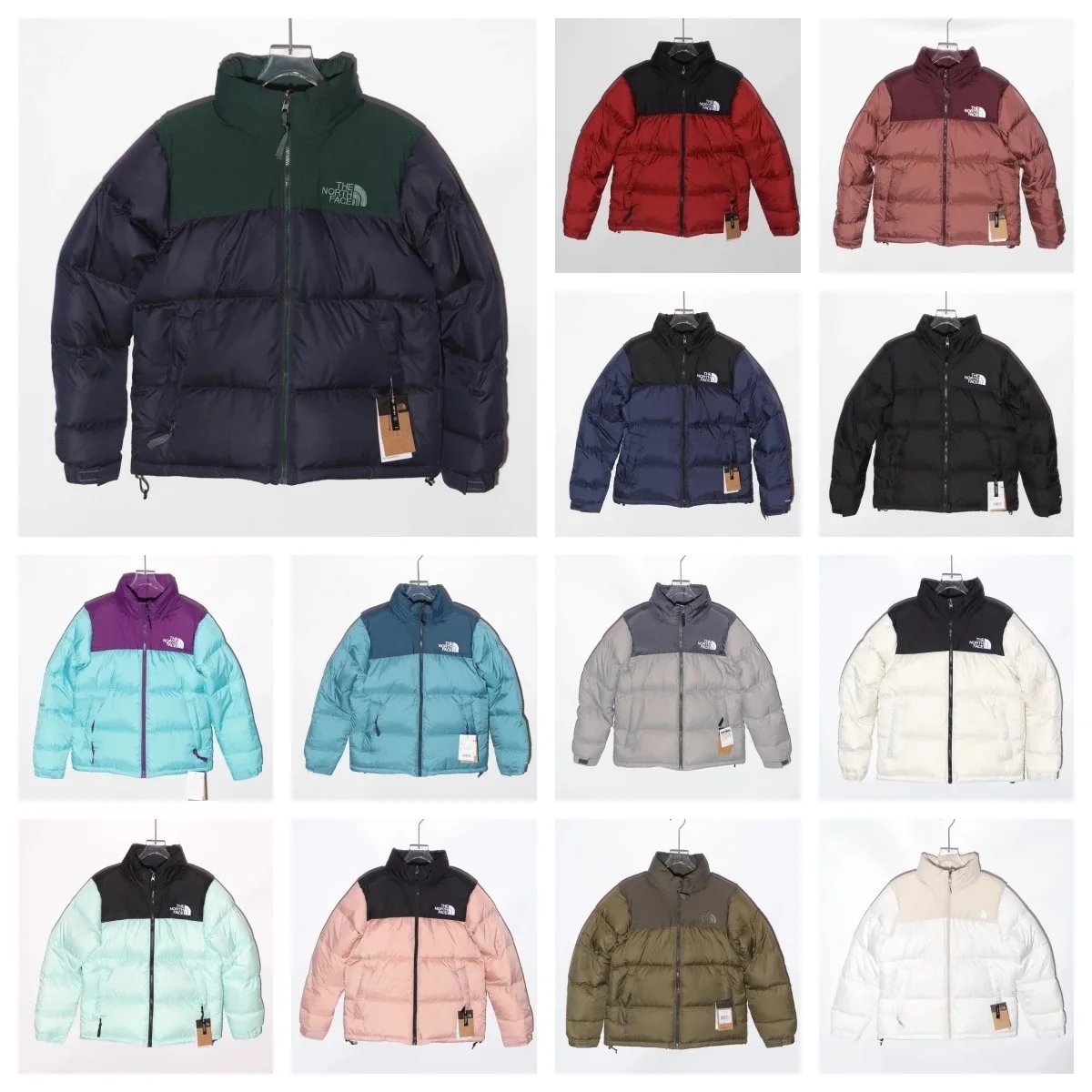 THE NORTH FACE Men's Eco Nuptse Down Jacket 600 Winter Warm80绒  