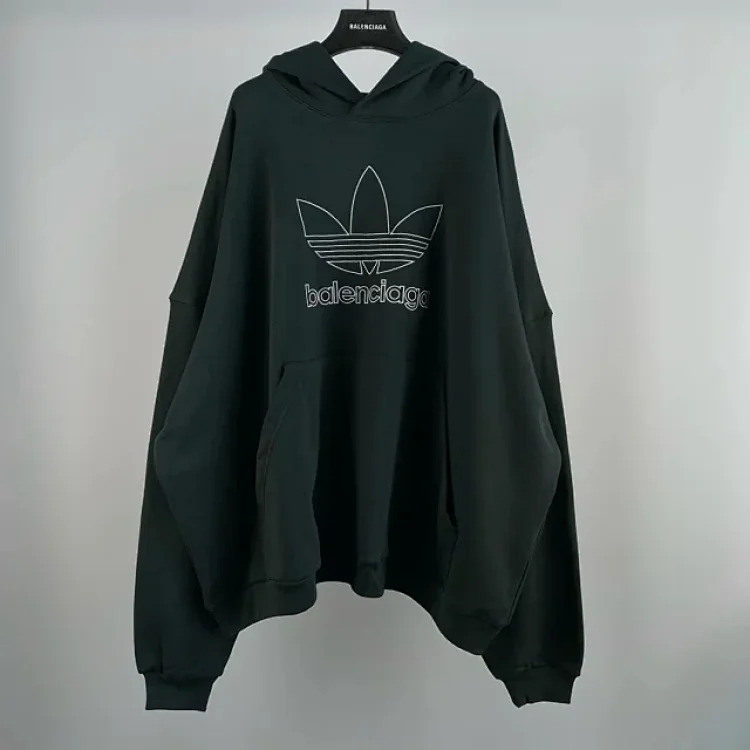 Balenciaga Long black Hoodie  