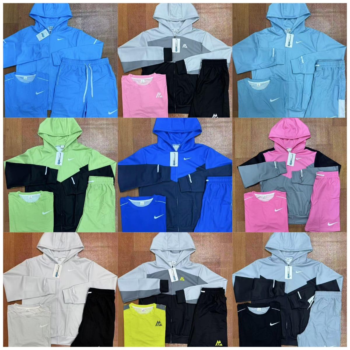 Nike sportswear.  